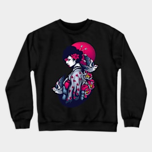 Dark geisha Crewneck Sweatshirt